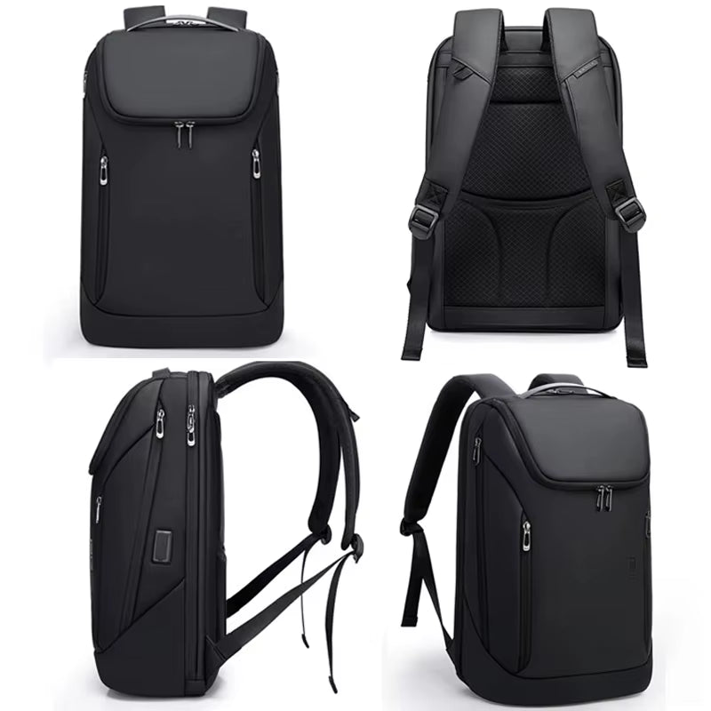USB Charging Waterproof Laptop Backpack 17 Computer Bag Travel Business Hiking Backpacks School Back Pack Mochila for Men