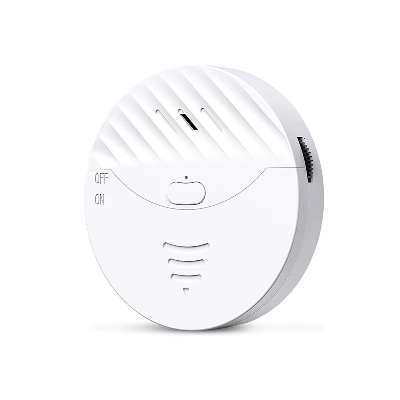 Tuya Smart Wifi Vibration Sensor Alarm Door and Window Vibration Detector 130Db Home Security Protection Alert Works with Alexa
