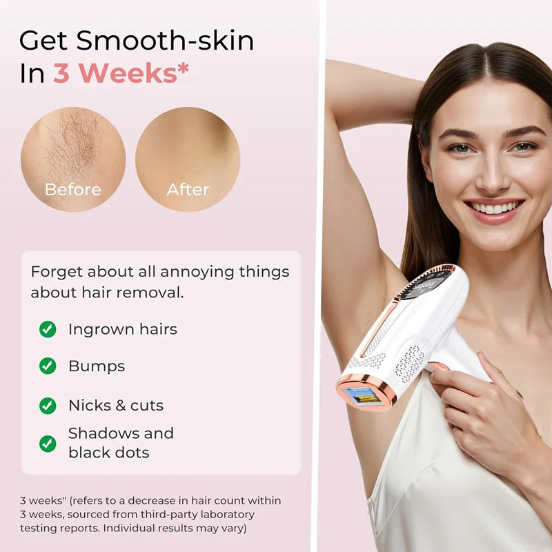 Permanent IPL Laser Epilator Women'S Depilators Facial Shaving Hair Cutting Machine Men'S Razor Shaver Mower Laser Hair Removal