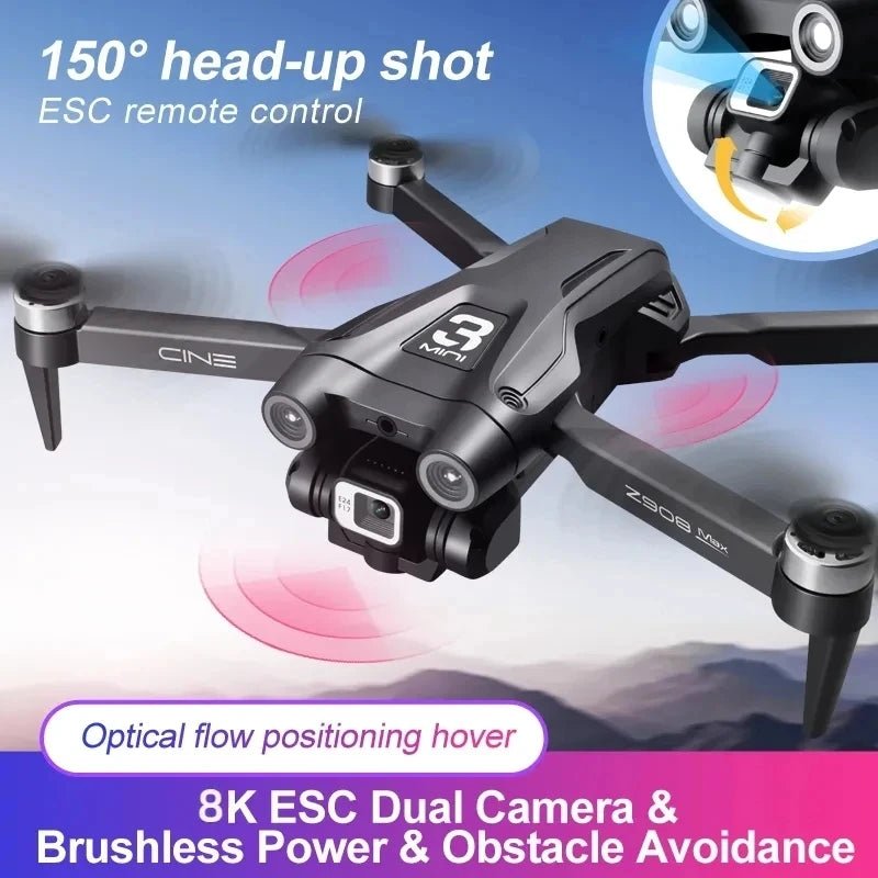 New Z908 Pro / MAX Mini Drone 8K Professional Camera Obstacle Avoidance Helicopter Remote Control Quadcopter RC Toys for Xiaomi