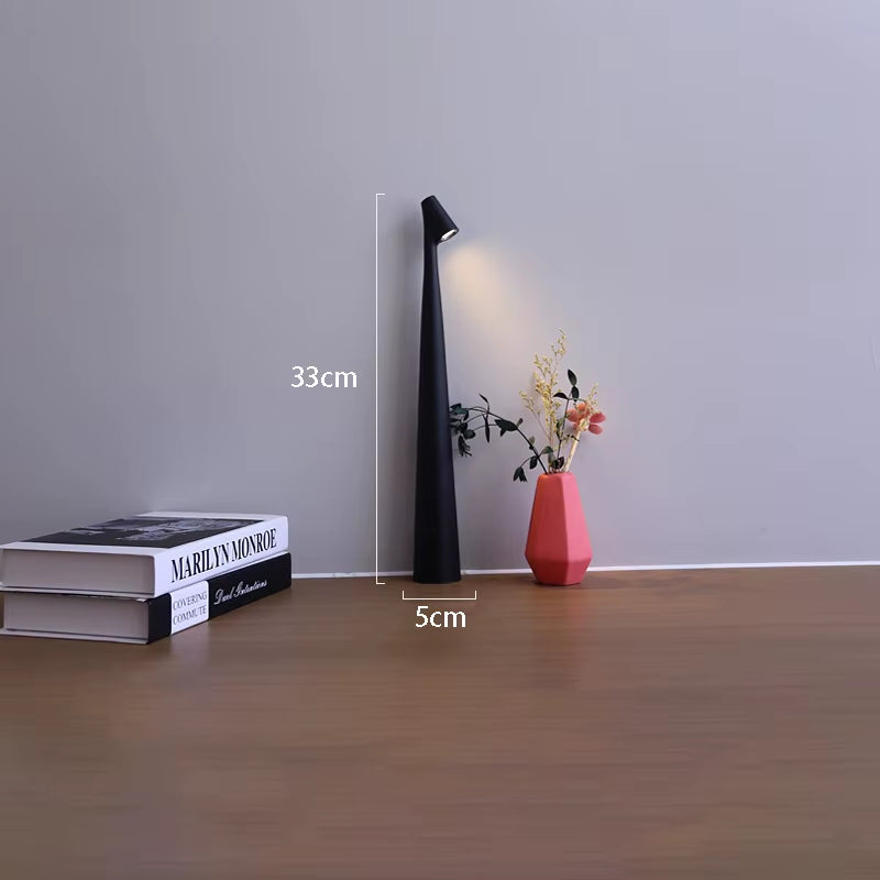 Wireless Rechargeable Desk Lamp Creative Living Room Study Lamp Top Touch Dimming Atmosphere Desktop Decoration Light
