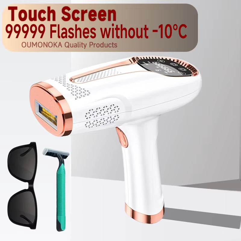 Permanent IPL Laser Epilator Women'S Depilators Facial Shaving Hair Cutting Machine Men'S Razor Shaver Mower Laser Hair Removal