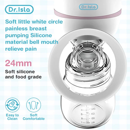 Electric Breast Pump Intelligent Integrated High Suction Breast Pump Breast Milk Postpartum Fortable Painless and Silent Breast