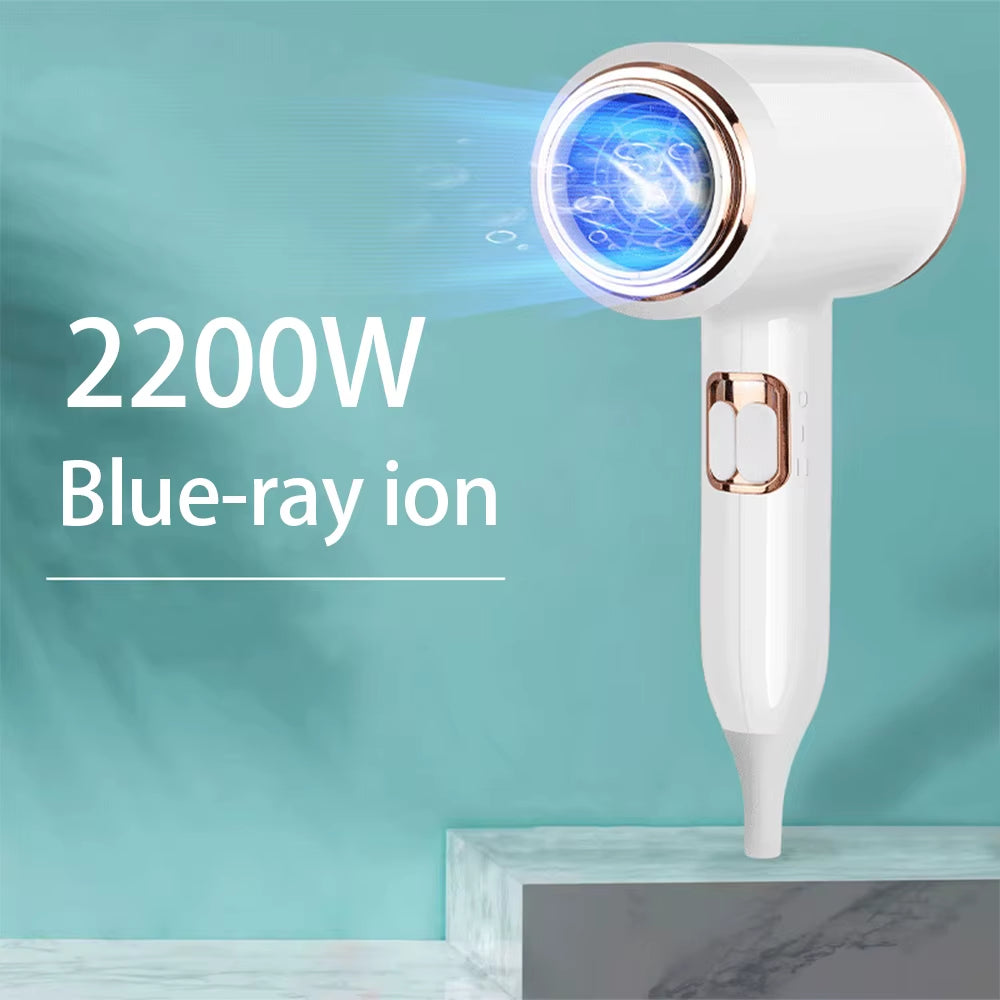 F33 T821 Professional Hair Dryer Hot Cold Wind Air Brush Hairdryer Negative Lonic Blow Dryer Strong Powerdryer Salon Tool 2400W