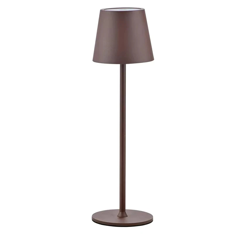 Cordless Rechargeable Led Table Lamp Touch Sensor Desktop Night Light 3 Levels Dimmable for Restaurant Hotel Bar Decor Lights