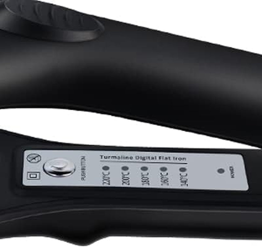 Piastra per Capelli Frisee,  Piastra per Capelli Ondulati Professionale Con 4 Piastre Piatte in Titanio Intercambiabili Piastra Frisè, Rivestimento in Tourmaline Ceramic (Viola)