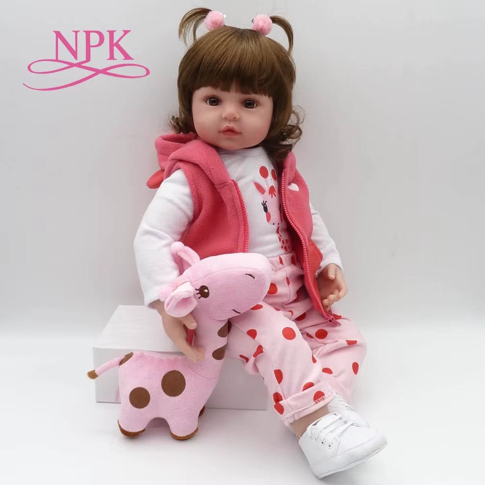 Bebe Doll Reborn Toddler 47Cm Soft Silicone Reborn Baby Dolls Soft Body Lifelike Menina Christmas Surprice Girl Gifts Doll