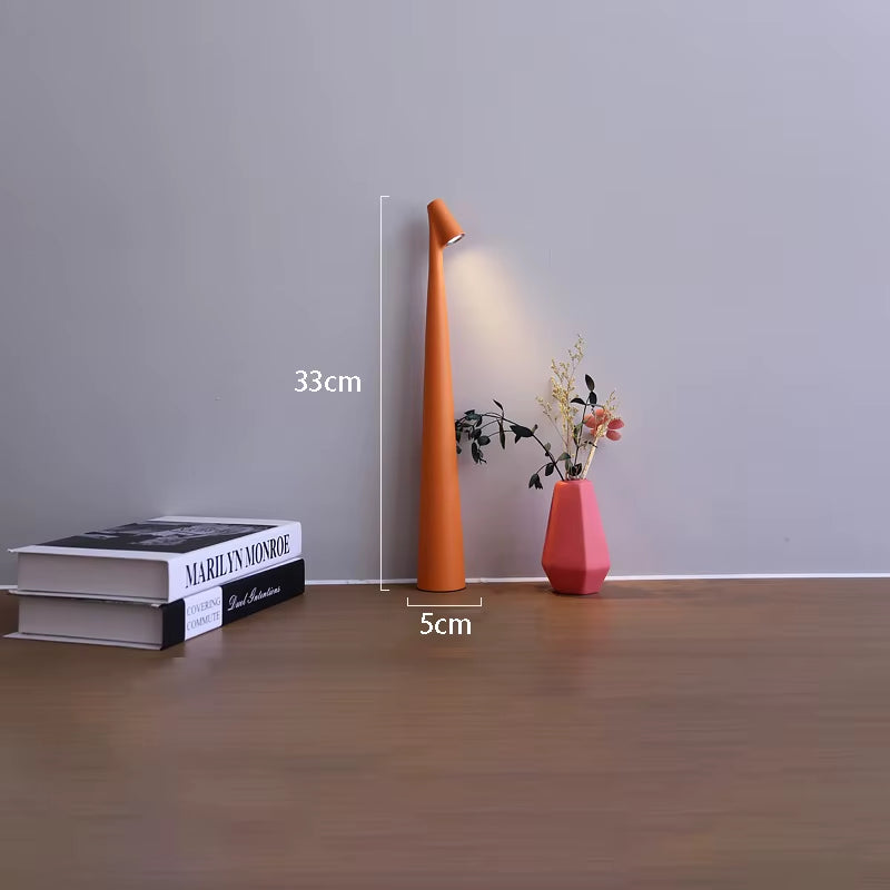 Wireless Rechargeable Desk Lamp Creative Living Room Study Lamp Top Touch Dimming Atmosphere Desktop Decoration Light