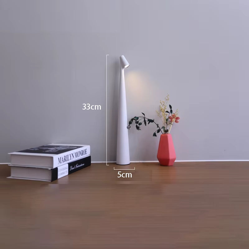 Wireless Rechargeable Desk Lamp Creative Living Room Study Lamp Top Touch Dimming Atmosphere Desktop Decoration Light
