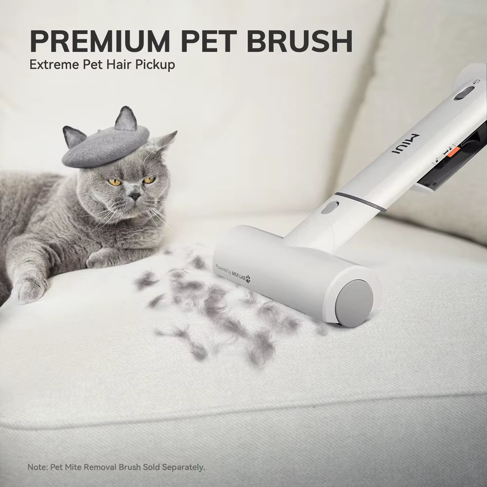 Portable Handheld Vacuum Cleaner, Multi-Function Vacuum Cleaner Suitable for Pet Hair, Household & Car, Lightweight,White