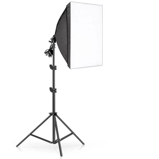 3Pcs Softbox with Sandbag Professional Photography Photo Studio Softbox Lights Lighting Kit Equipment Boom Arm
